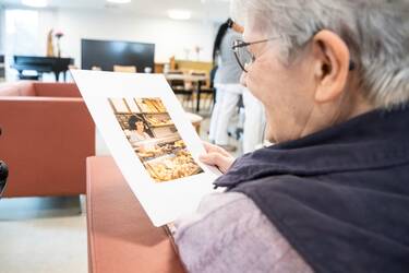 Des étudiants de l’Eikon ont plongé dans le passé de seniors